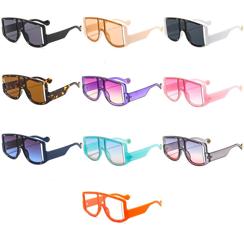Rio oversized frame sunglasses – Gia Monet Accessories & Apparel